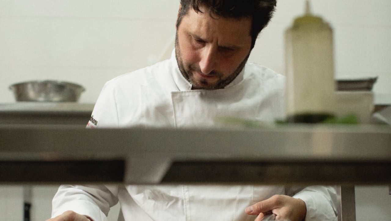 Javier Abascal, chef del restaurante Lalola, seduce a Alejandro Amenábar