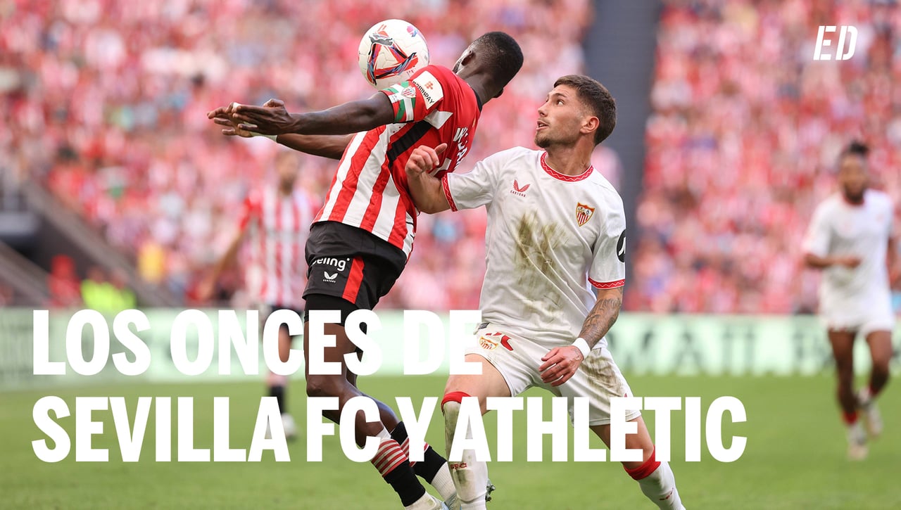 Alineaciones Sevilla - Athletic: Onces confirmados de Sevilla FC y Athletic en la jornada 28ª de LaLiga EA Sports