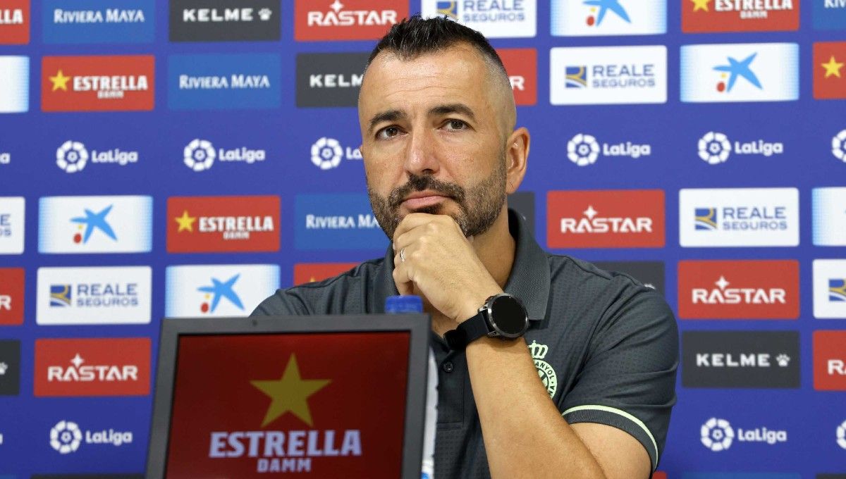 Diego Martínez, crítico con RDT: "Nunca ha estado con el equipo"