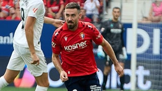 Está apartado de Osasuna y no se le espera