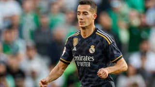Lucas Vázquez, el único que no se fue satisfecho del Benito Villamarín ante el Betis
