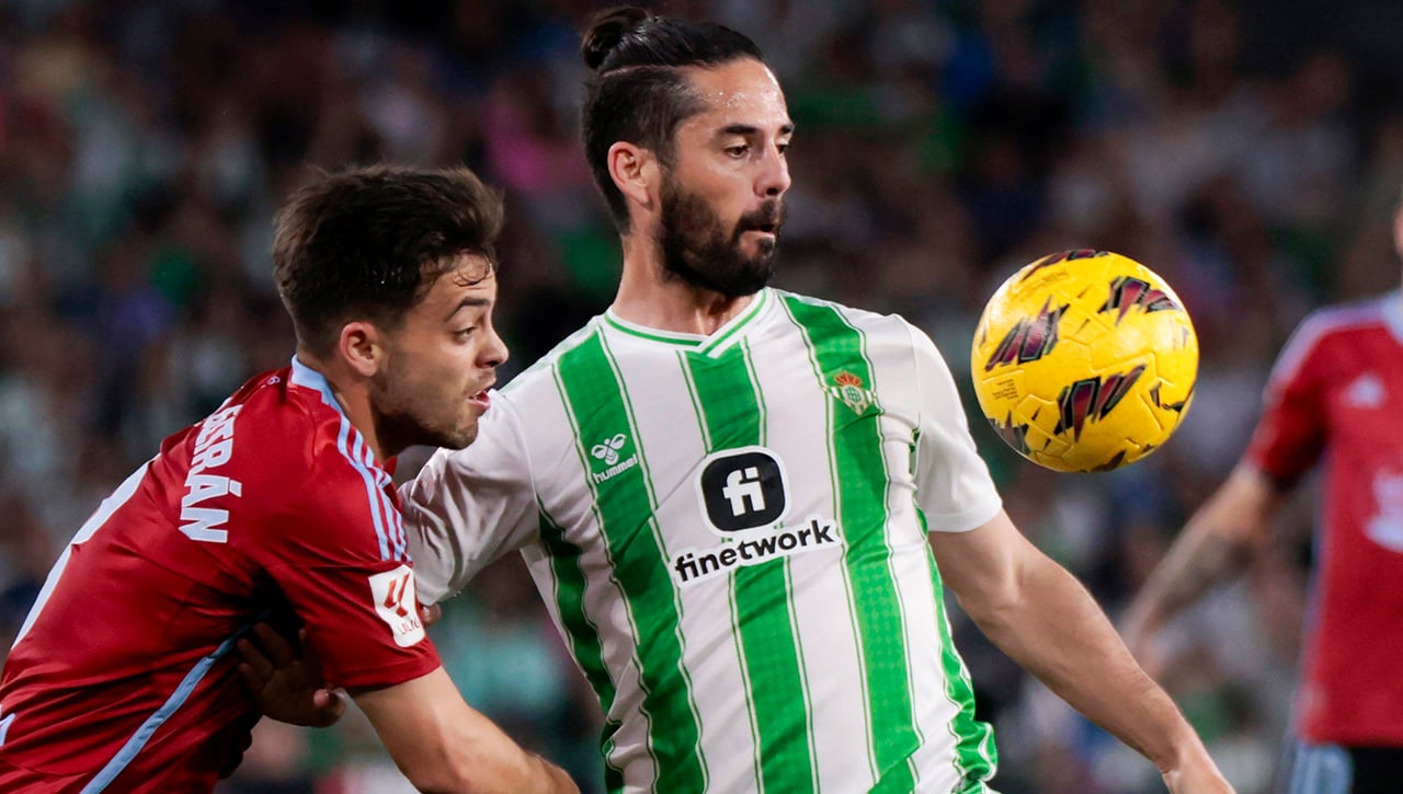 Preocupación creciente con Isco en el Betis 