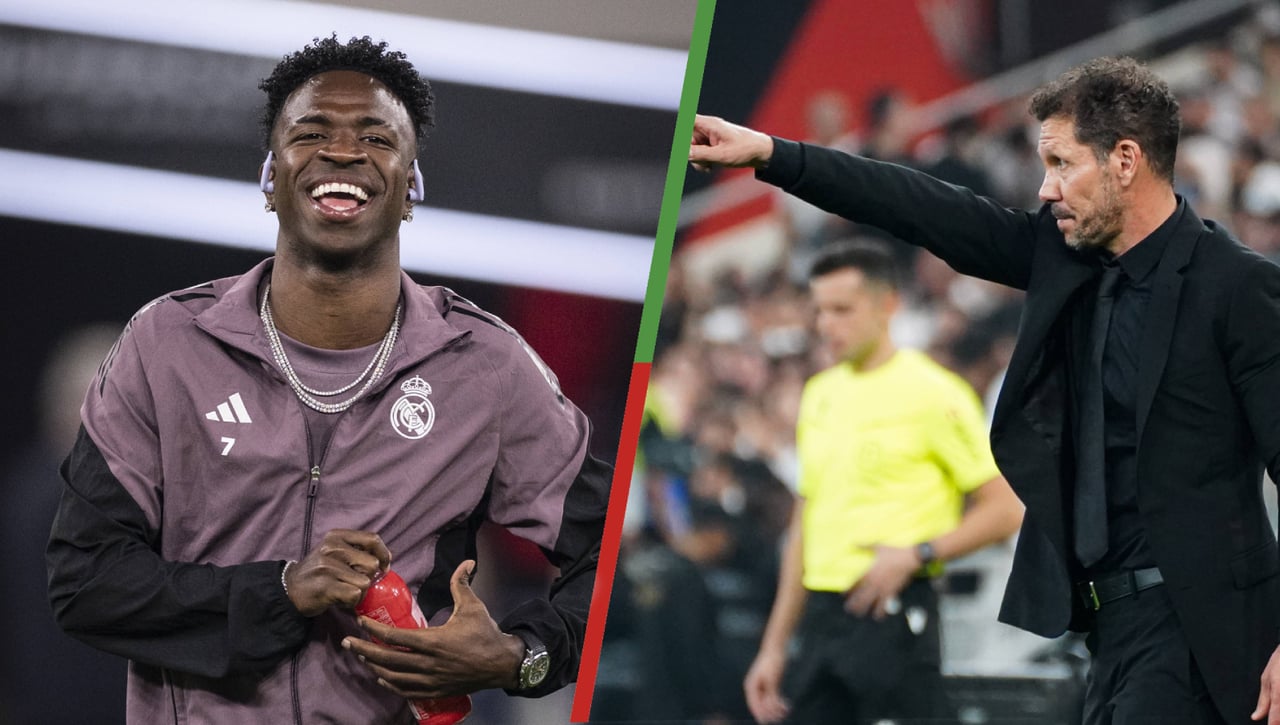 Simeone recula y pide perdón a Vinícius y Florentino Pérez: "Acepto que, obviamente, no estuve bien"