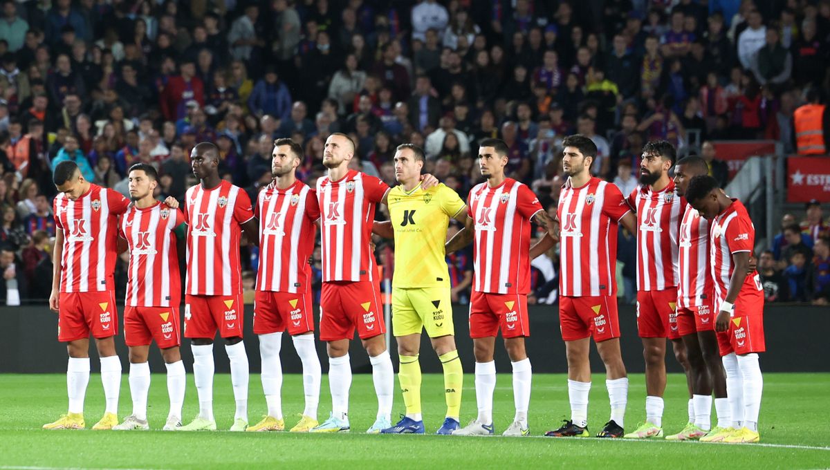 Las notas de los jugadores del Almería frente al Barça