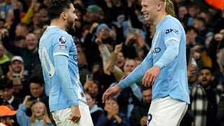 El 'robot' Haaland arrasa y Cherki vuelve a marcar diferencias