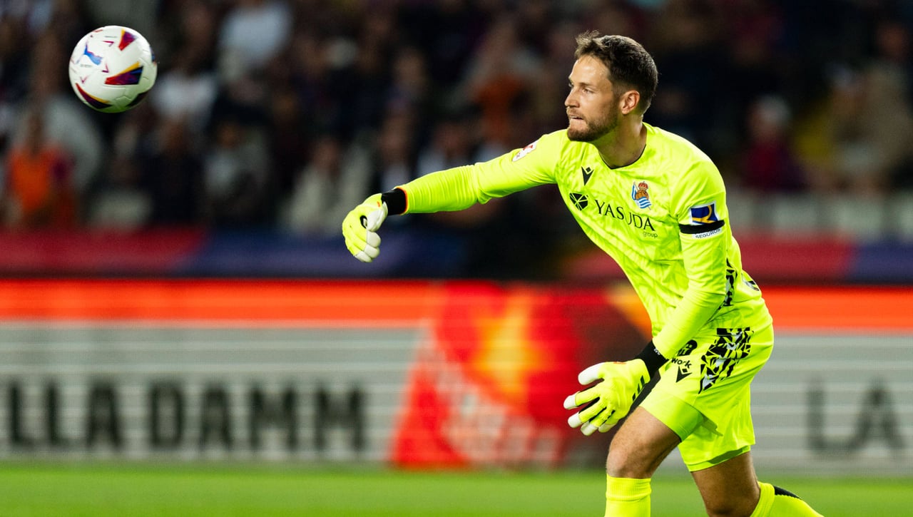 Alex Remiro lanza un mensaje para el Betis