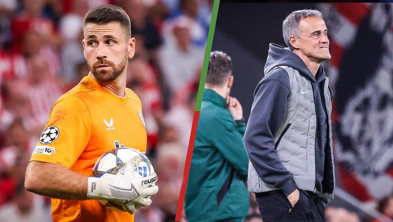 Unai Simón y el papel clave de Luis Enrique en su carrera: "Es el que más me ha enseñado"