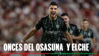 Osasuna - Elche: Alineaciones, horario, canal y dónde ver en TV y online el partido de la jornada 6 de LaLiga EA Sports