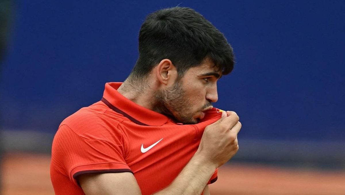 Carlos Alcaraz toma una drástica decisión antes de la final ante Djokovic