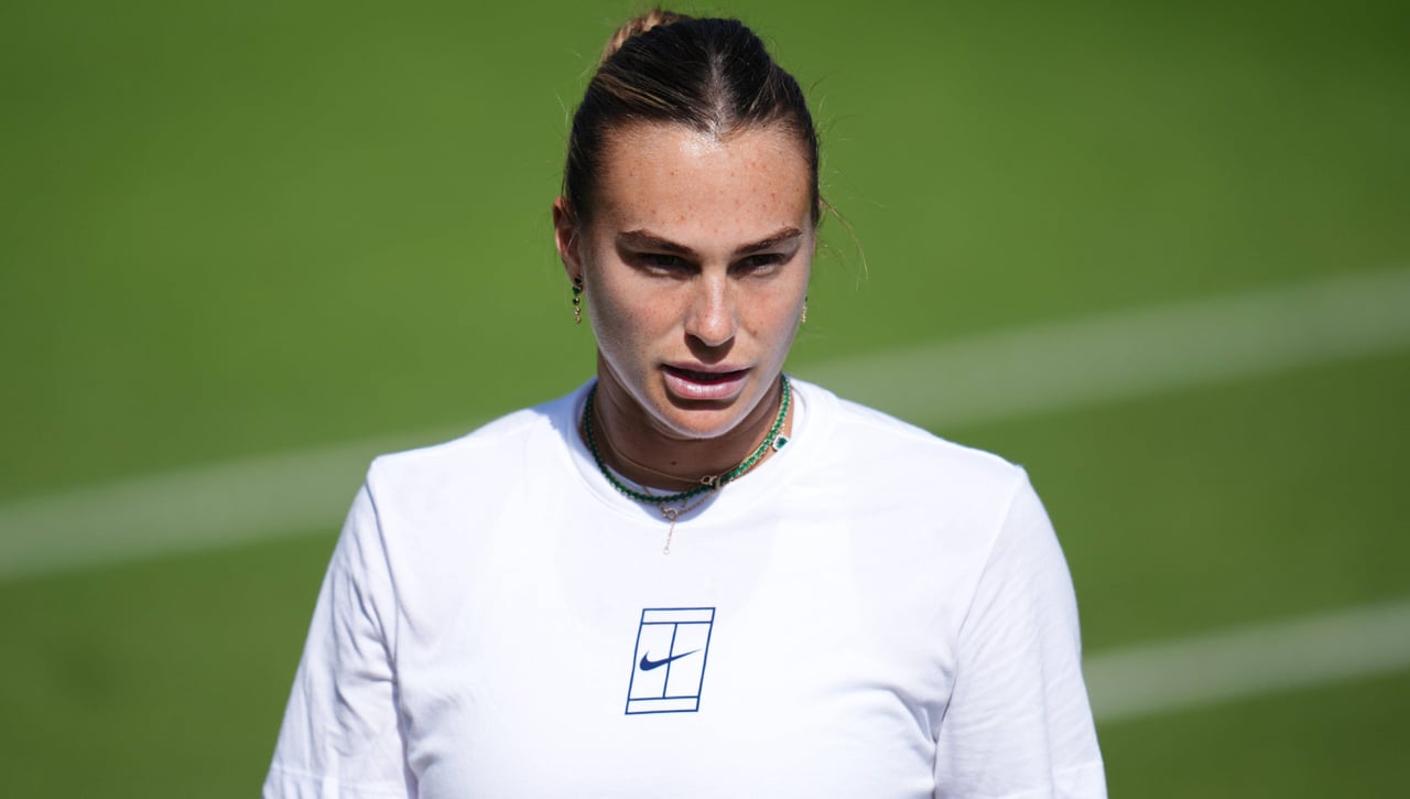 Sabalenka, perdonada en Wimbledon