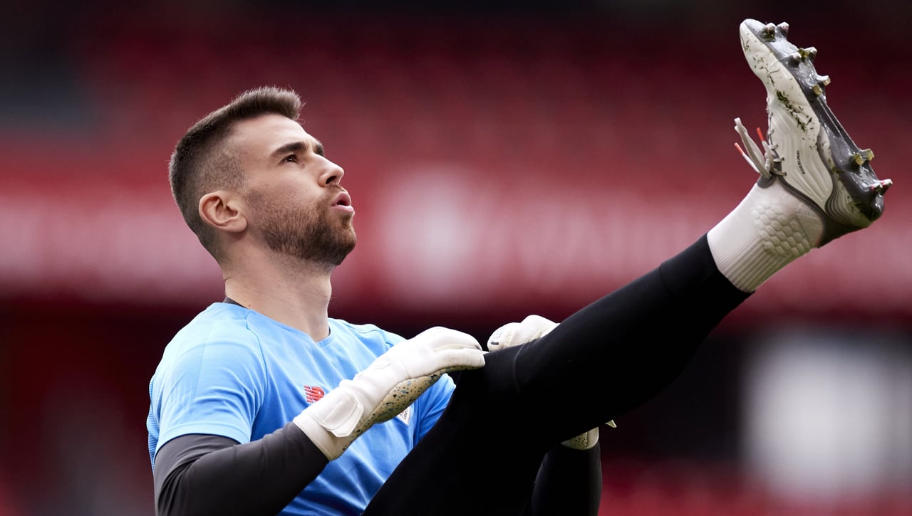 El no enfado de Unai Simón