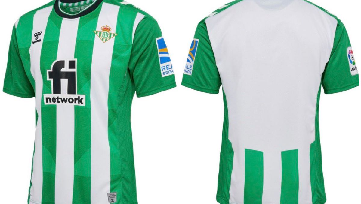 Canales y Borja Iglesias presentan este martes las nuevas camisetas del Betis