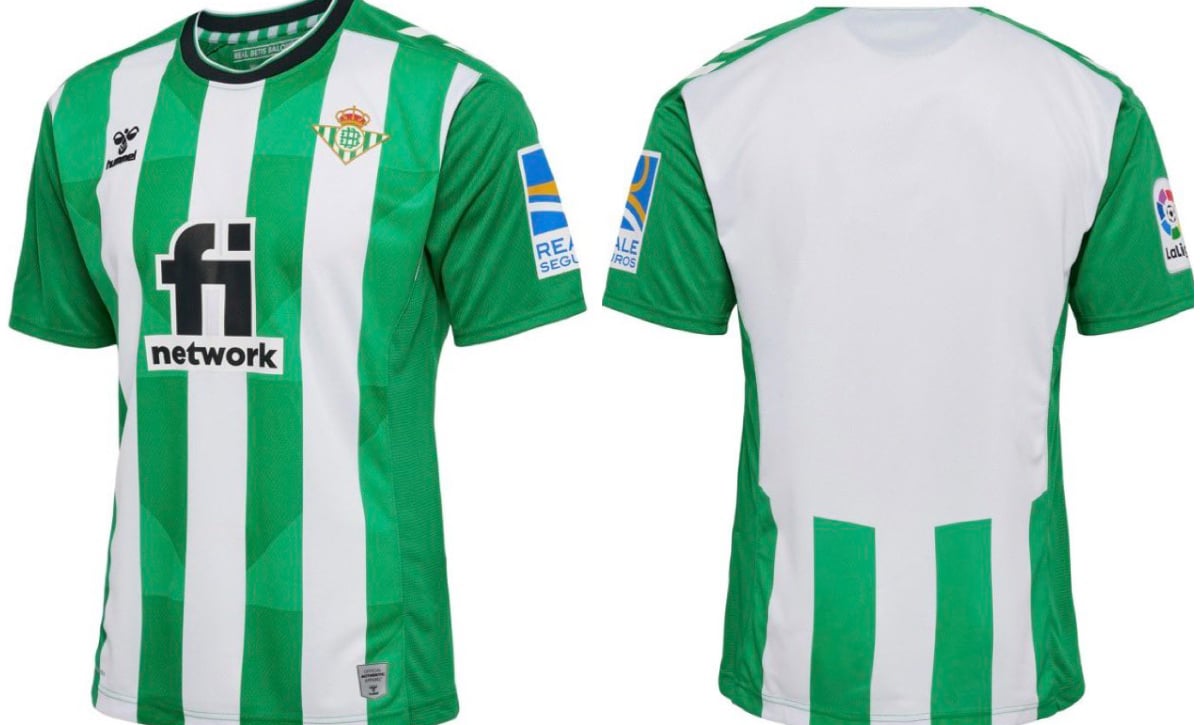 Canales y Borja Iglesias presentan este martes las nuevas camisetas del Betis