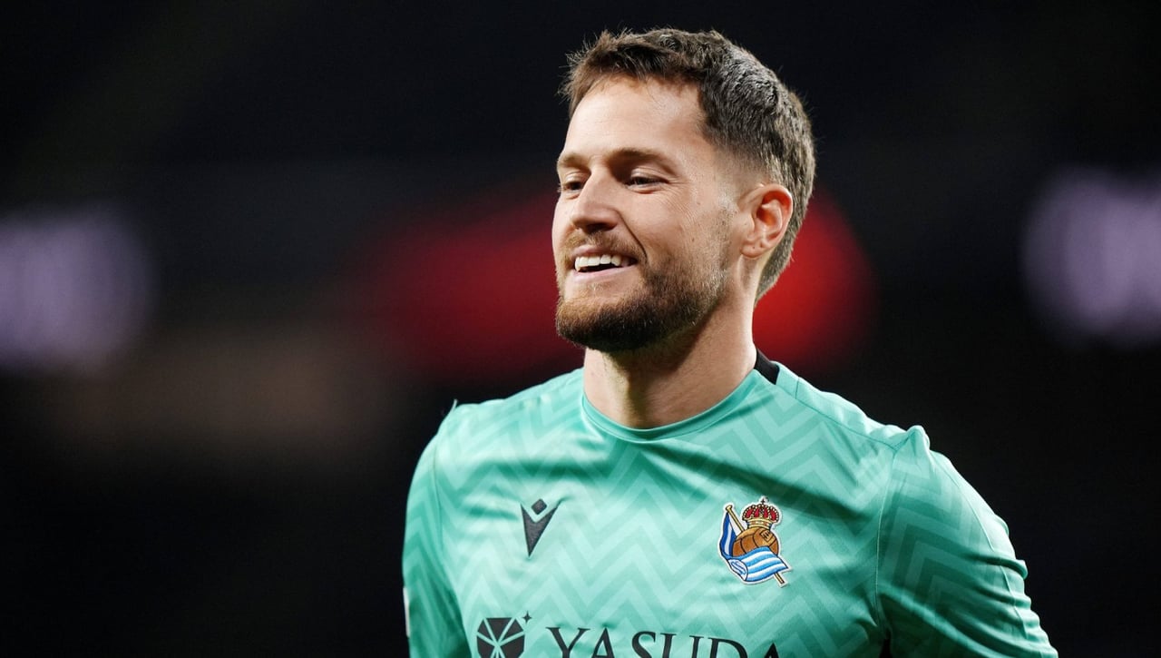 Remiro es la excepción de la Real Sociedad