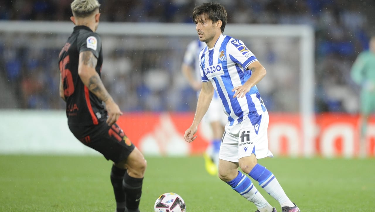 Los objetivos de David Silva con la Real Sociedad