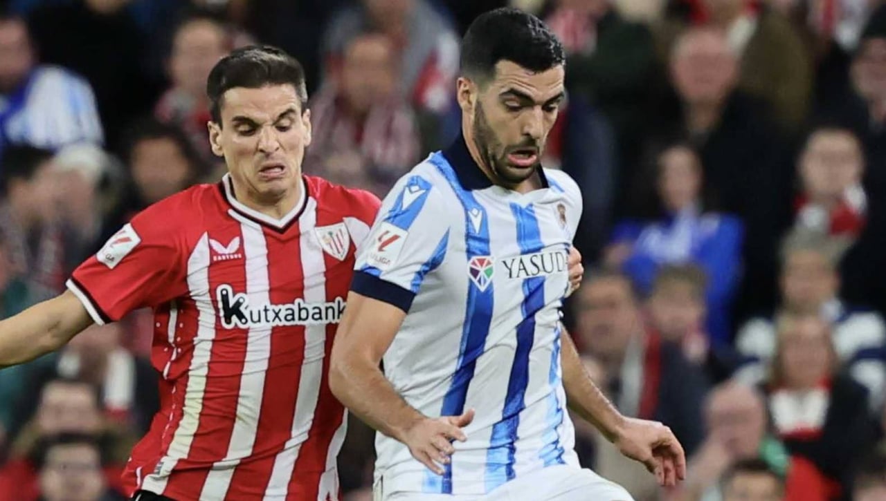 La explicación táctica de Mikel Merino de la derrota frente al Athletic