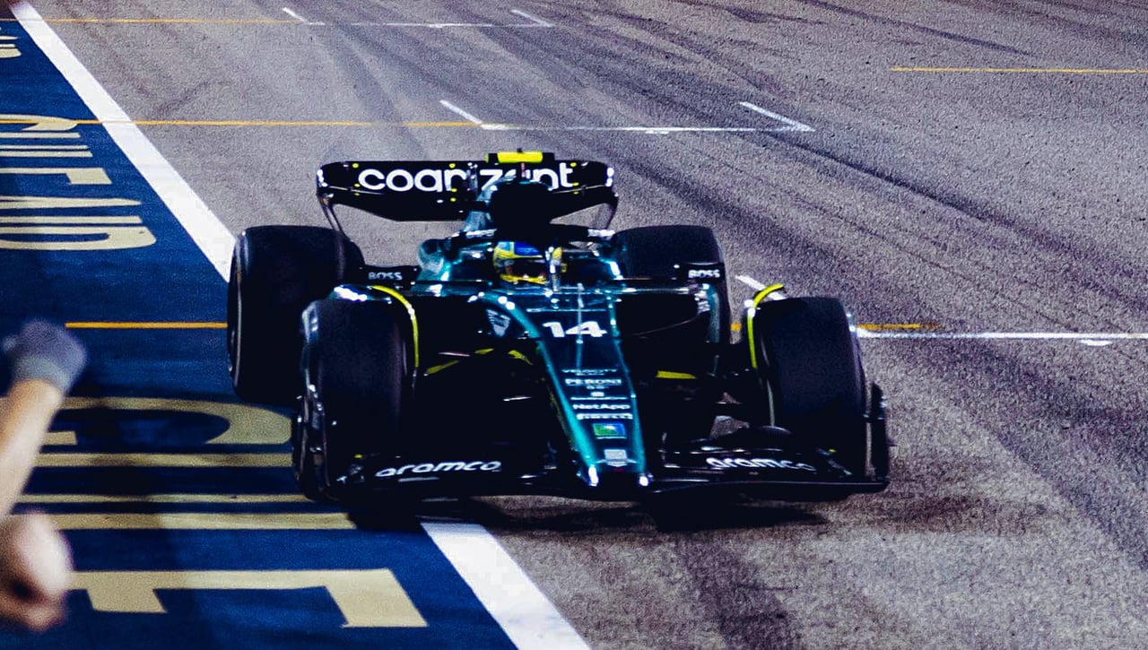 Aston Martin prepara novedades para el GP de Singapur de F1