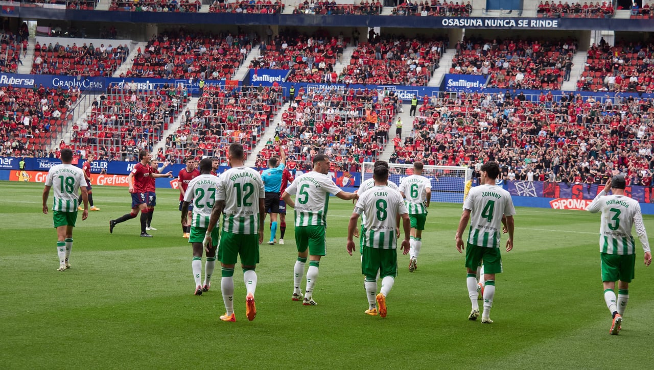 La jornada, a pedir de boca de nuevo para las aspiraciones europeas del Betis