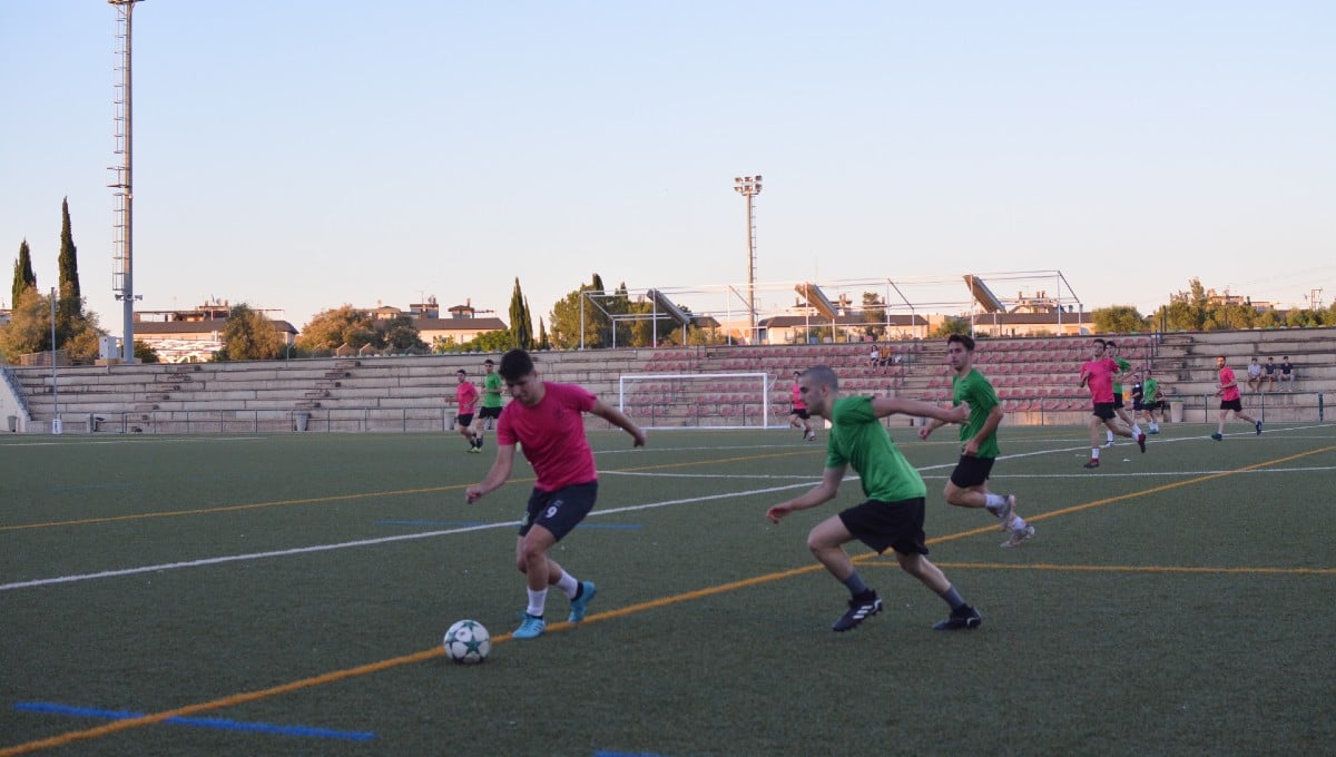 Competición de Fútbol 7 en la US