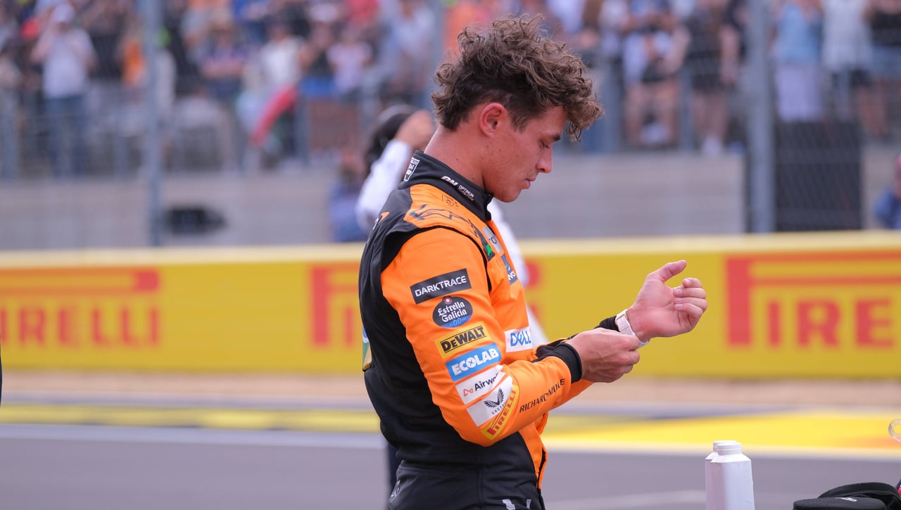Preocupación total por Lando Norris