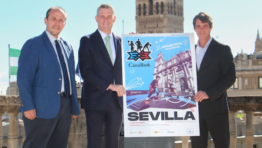 Sevilla cierra este sábado el exitoso Plaza 3x3 CaixaBank 2022