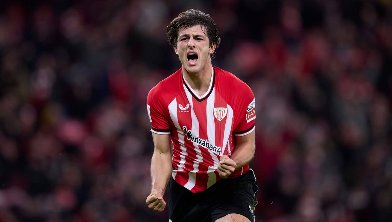 Oportunidad de oro para Unai Gómez, que trata de irrumpir en la élite con el Athletic