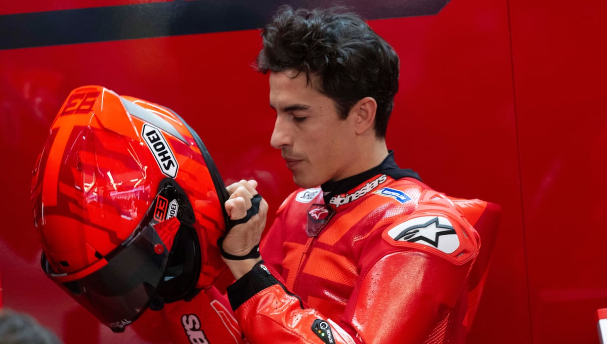 La primera cruz de Marc Márquez en Montmeló
