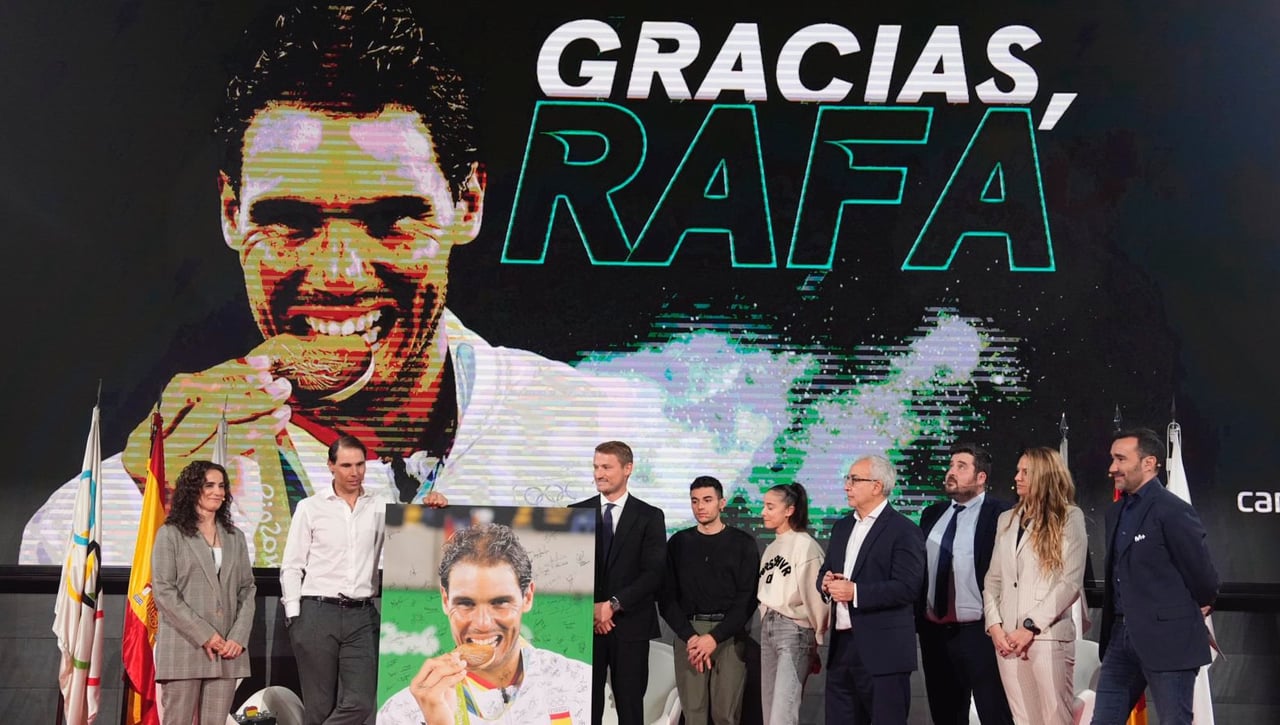 Rafa Nadal es despedido con honores