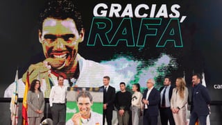 Rafa Nadal es despedido con honores