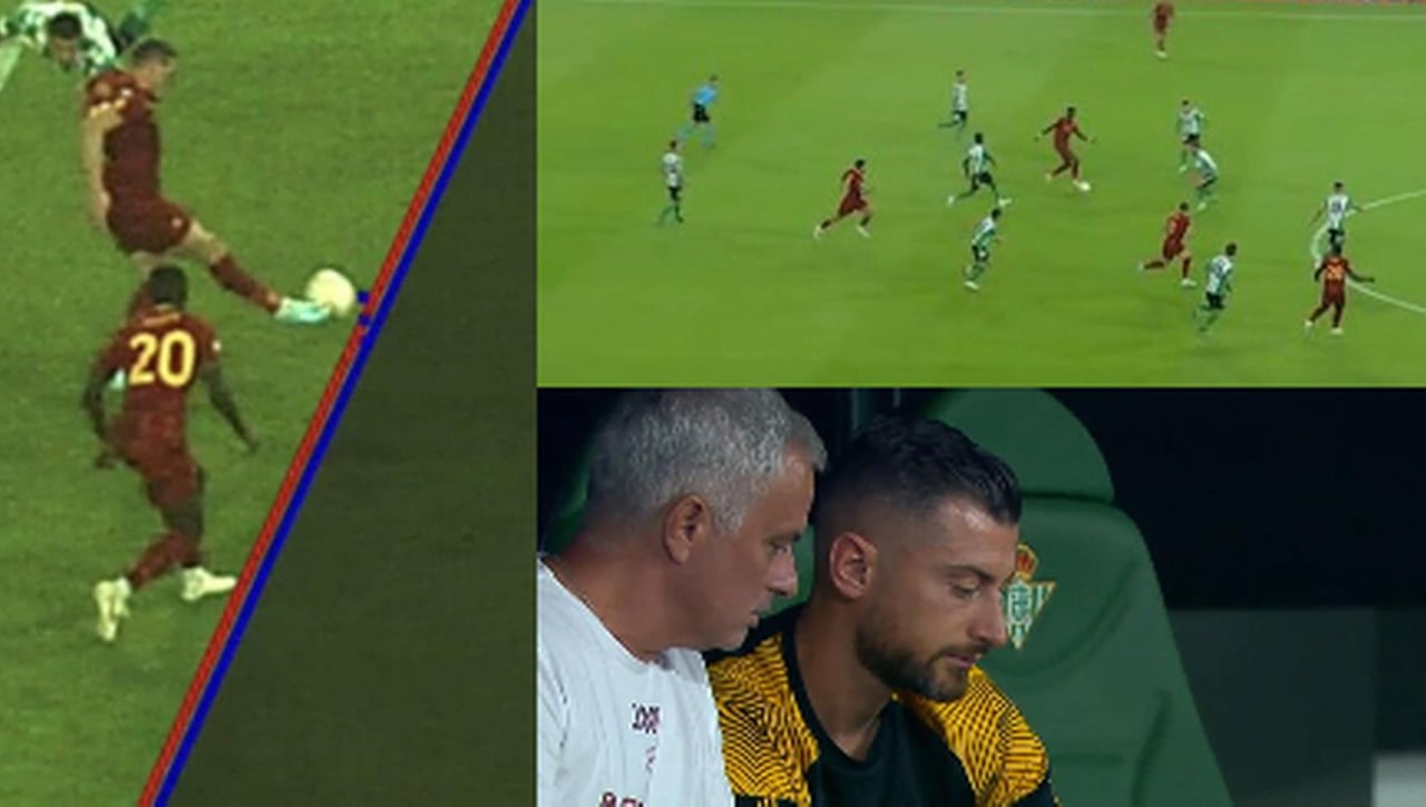 Mourinho anticipó otro agravio del VAR al Betis