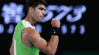 Estreno funcionarial de Carlos Alcaraz en el Open de Australia