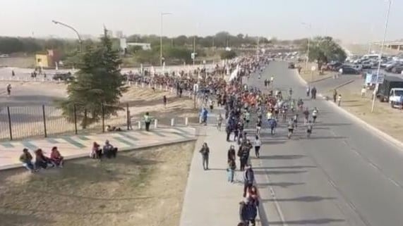 Se arma un gran kilombo en la Maratón de Argentina
