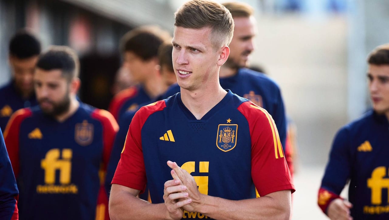 Dani Olmo, a punto para la final de la Nations League