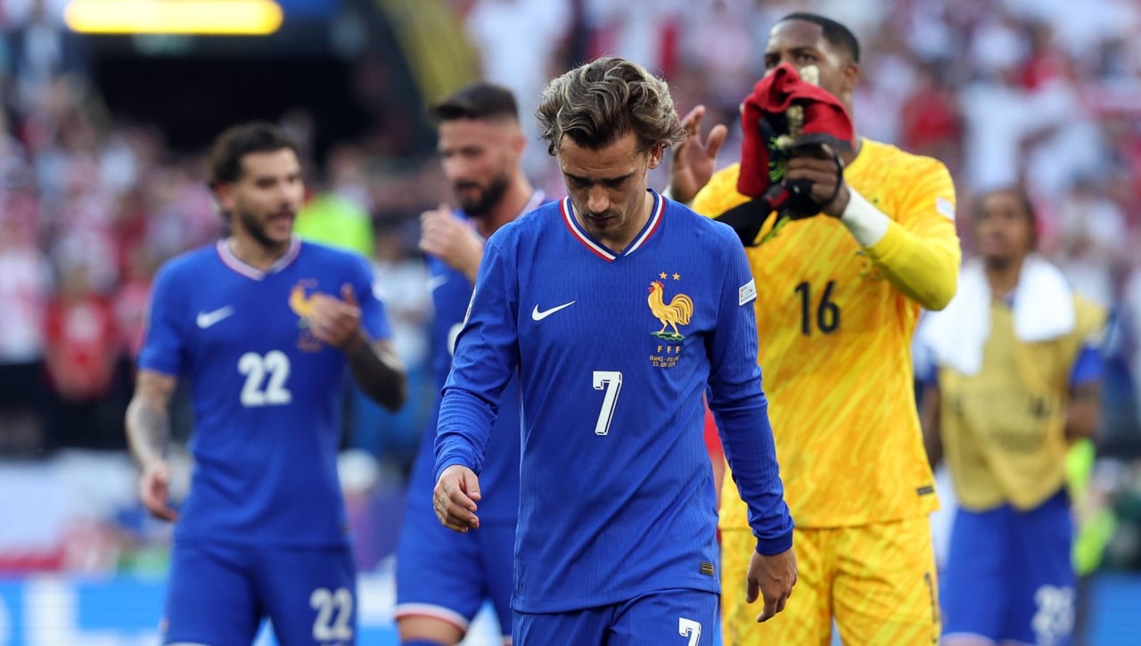 Deschamps señala a Griezmann tras el fracaso de Francia frente a Polonia