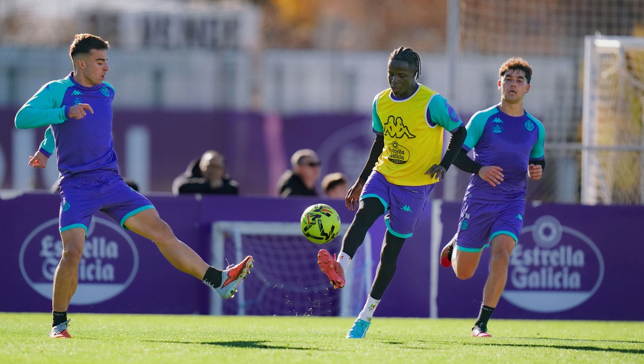 El Real Valladolid confirma el palo con la lesión de Amath Ndiaye
