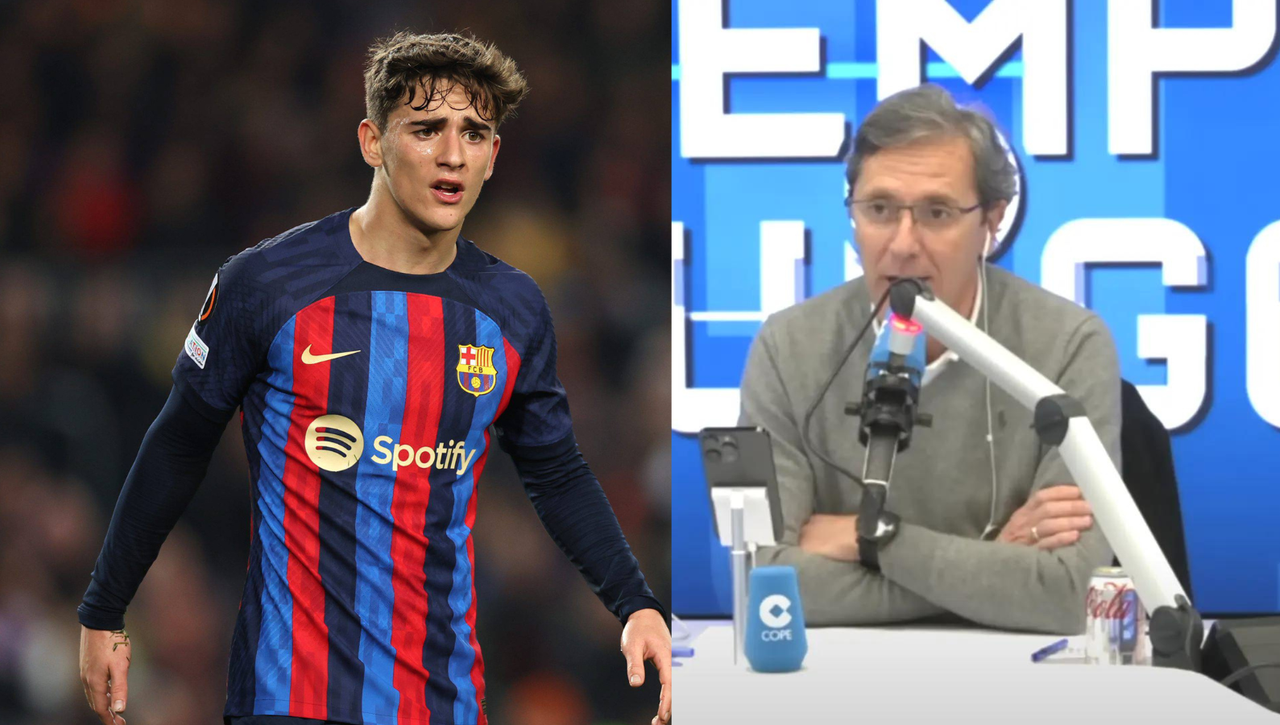 Enfrentamiento entre Gavi y el periodista Paco González por Pau