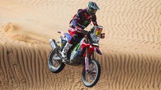 Schareina, caída y pérdida importante en el Dakar