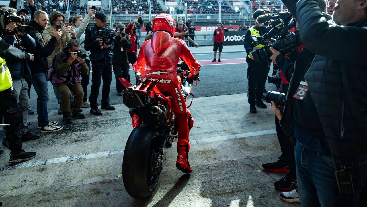Marc Márquez ya siente la presión de Ducati