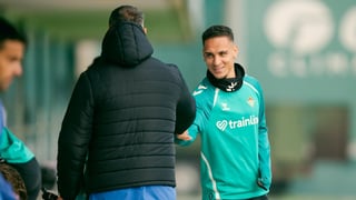 Dedos cruzados con Antony para el cambio de año en verdiblanco