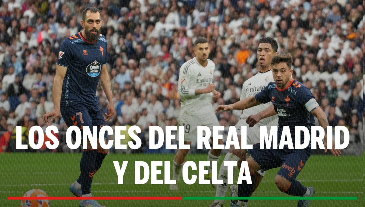 Alineaciones Real Madrid - Celta: alineaciones probables del Real Madrid y del Celta en la jornada 15 de LaLiga EA Sports