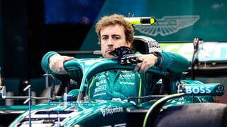 Fernando Alonso no quiere hablar del Aston Martin