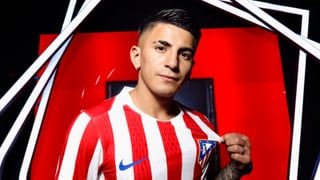Thiago Almada se gana a la afición del Atlético de Madrid