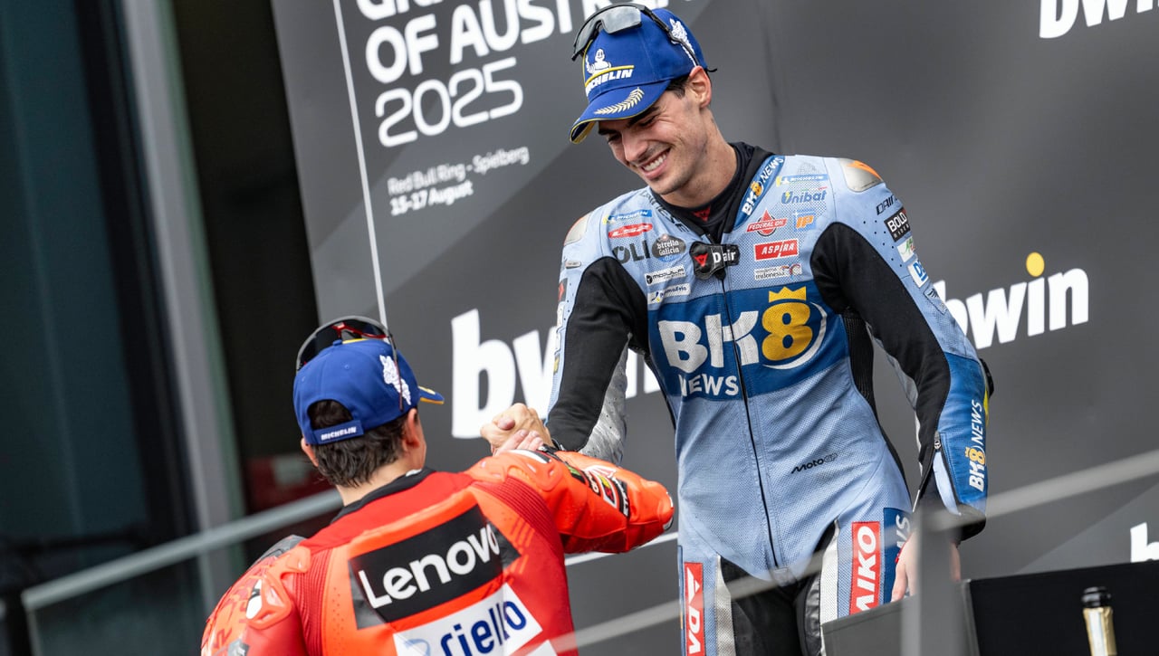 Fermín Aldeguer termina el año acordándose de Marc Márquez