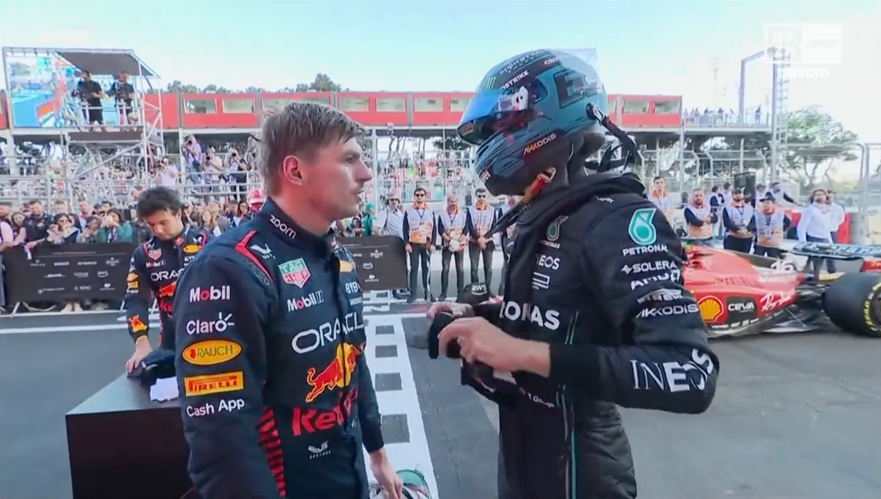Guerra abierta entre Verstappen y Russell 