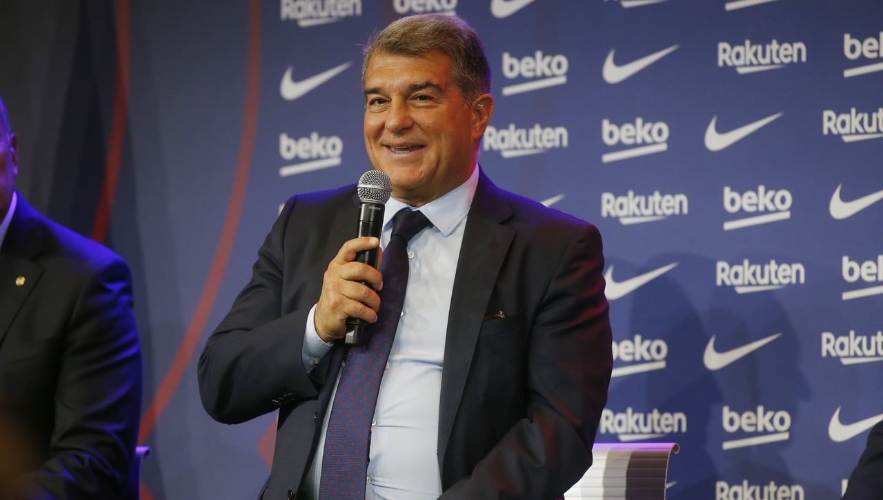 El 'palazo' de Joan Laporta señalando a Piqué, Jordi Alba y Busquets