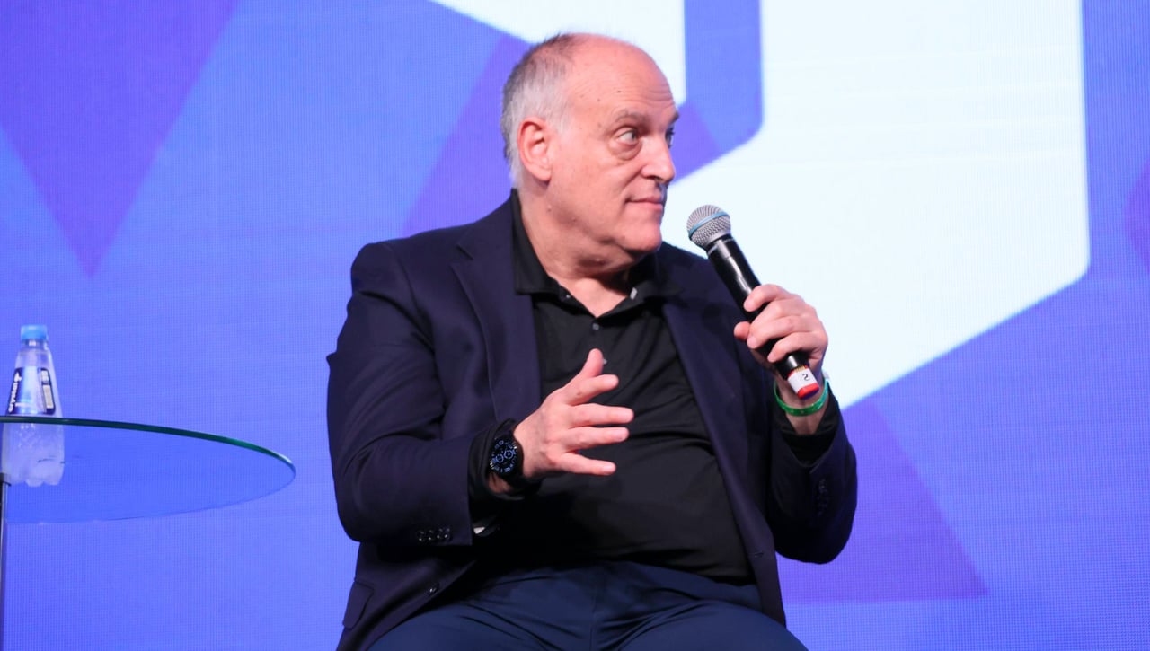 Javier Tebas aviva la 'pelea' con Ancelotti: "¿No será esta una nueva excusa?"