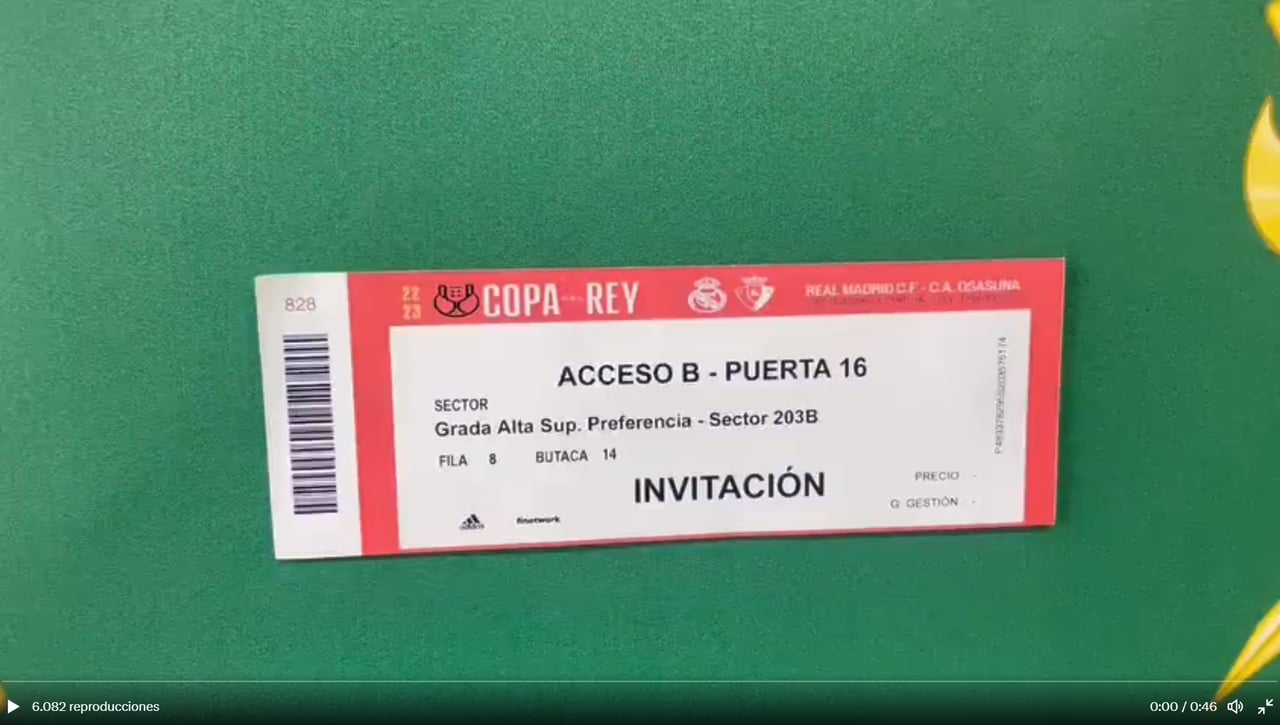 Estafa Final Copa del Rey: ¿Cómo detectar entradas falsas para la final de Copa en el Estadio de la Cartuja?