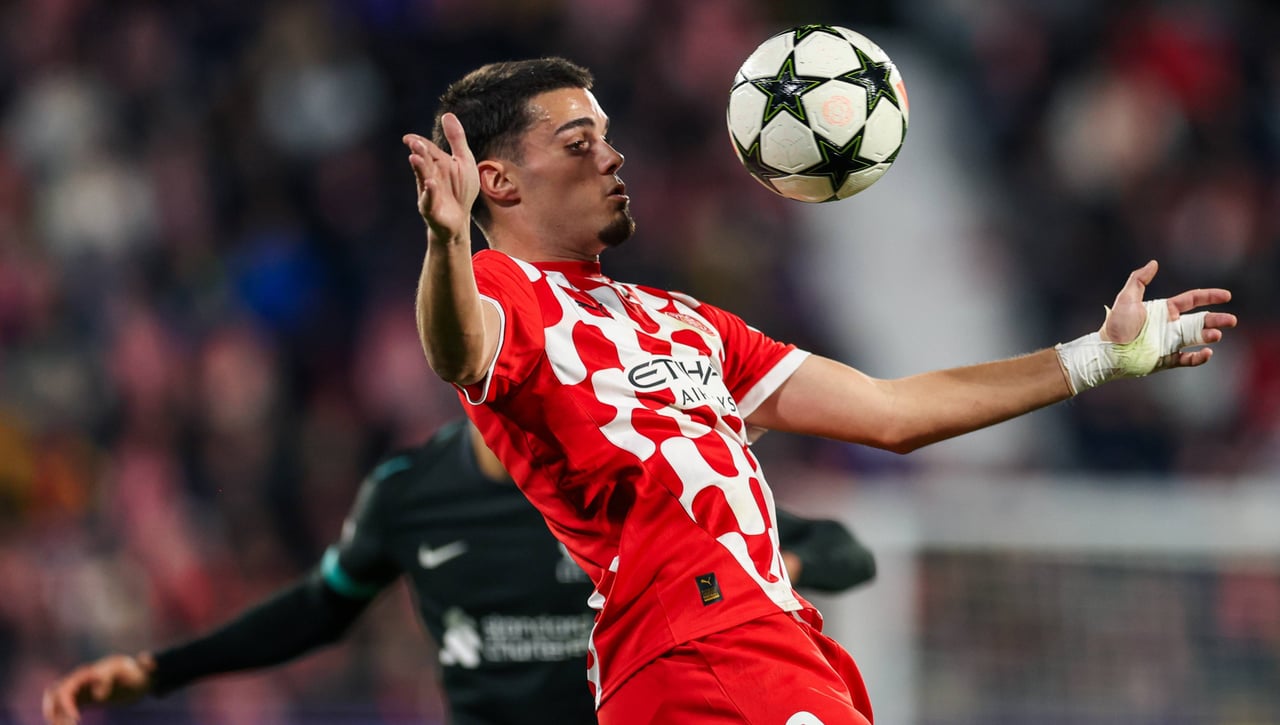 Miguel Gutiérrez, lateral zurdo del Girona, podría tener novedades importantes desde Italia.