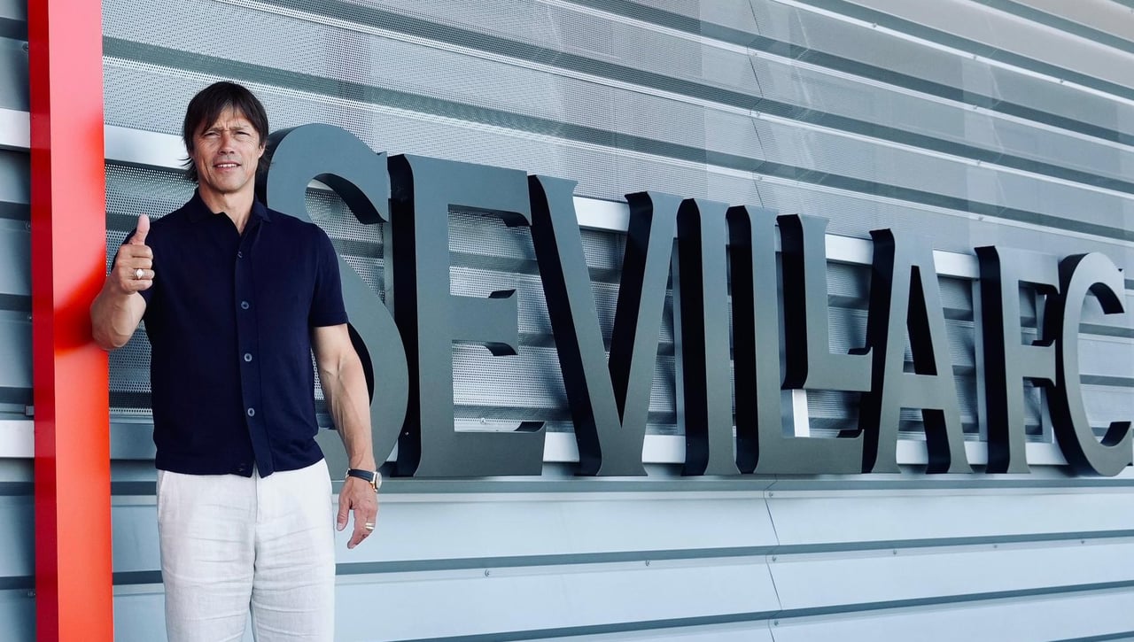 La cantera del Sevilla da la bienvenida a Matías Almeyda, "una mezcla de Simeone y Sampaoli"