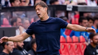 Almeyda levanta la voz por el tratamiento arbitral al Sevilla: "Lo viví en River y no lo voy a aceptar"